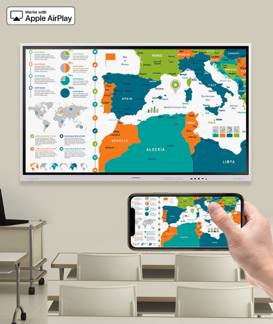 Monitor interaktywny Samsung FLIP PRO 85"